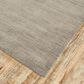 Feizy Luna 2" x 3" Light Gray Area Rug, , large