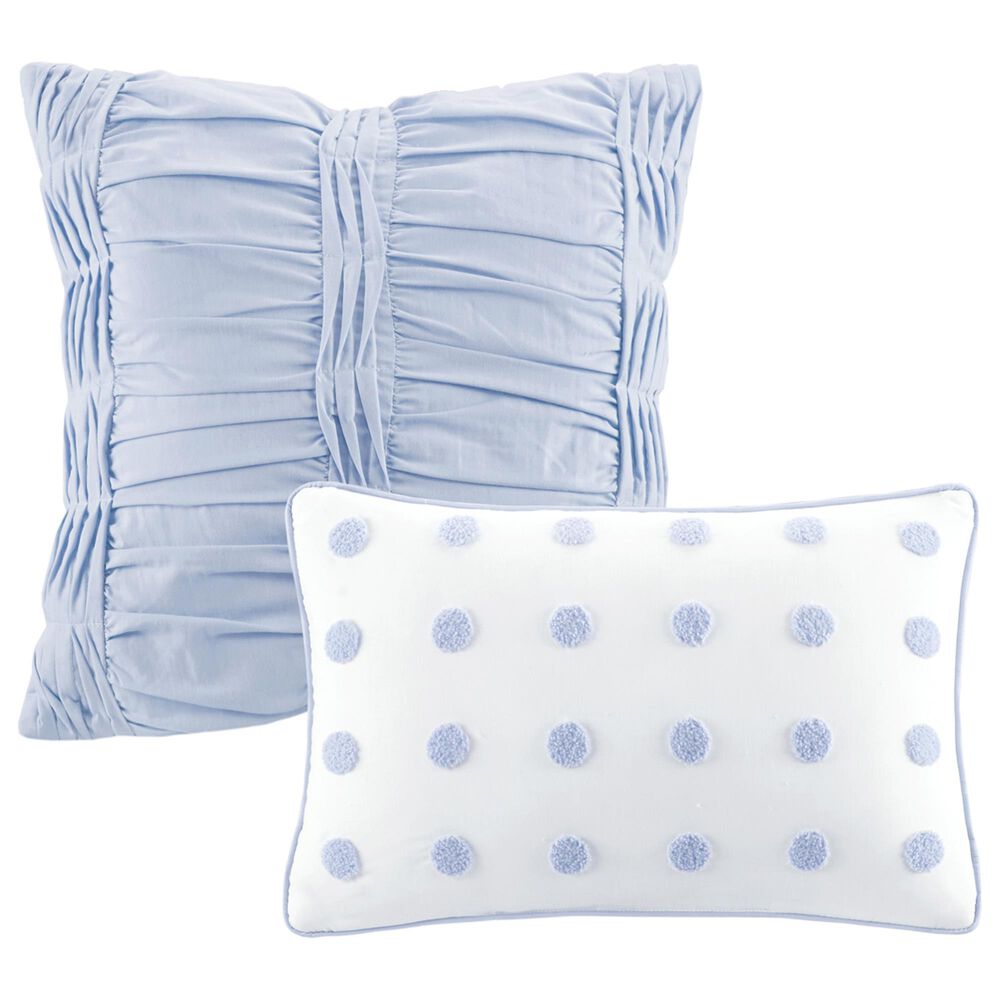 Hampton Park Brooklyn 7-Piece King/California King Comforter Set in Blue, , large