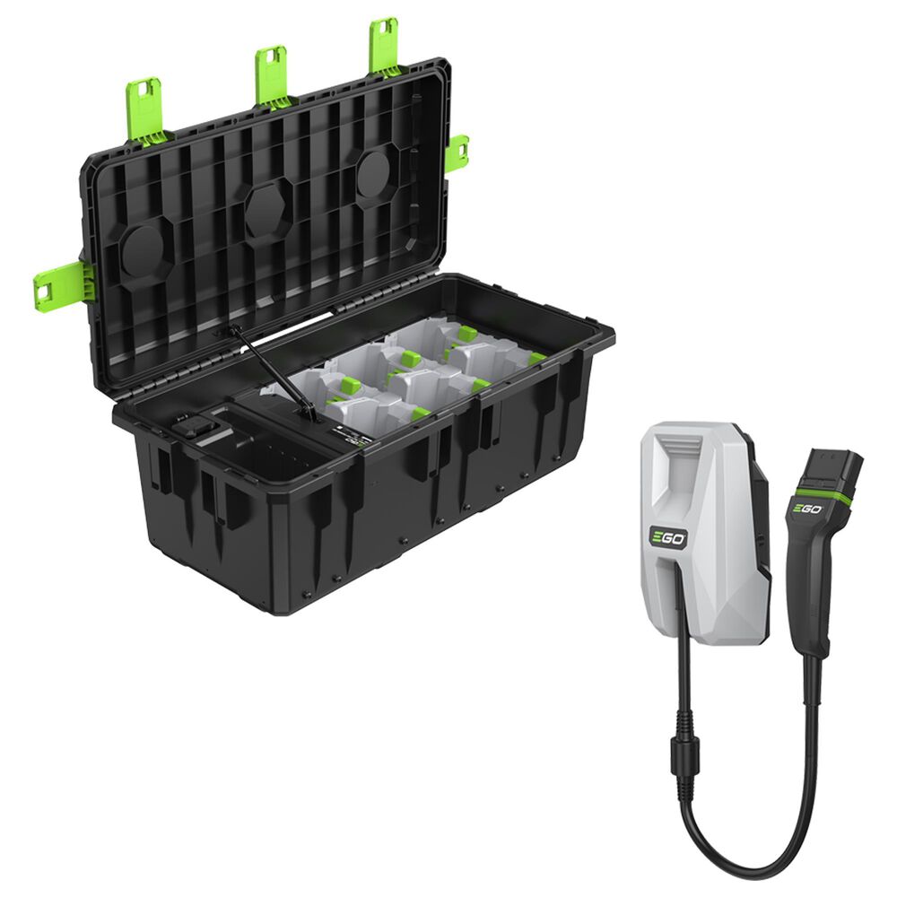 EGO 6-Port Mobile Charging Case and Charging Adaptor Kit in Black, , large