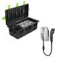 EGO 6-Port Mobile Charging Case and Charging Adaptor Kit in Black, , large