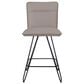 Urban Home Crossroads Demi Swivel Counter Stool in Taupe, , large