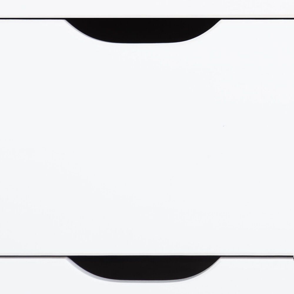 Linon Home Decor Polly 3-Drawer Nightstand in White, , large