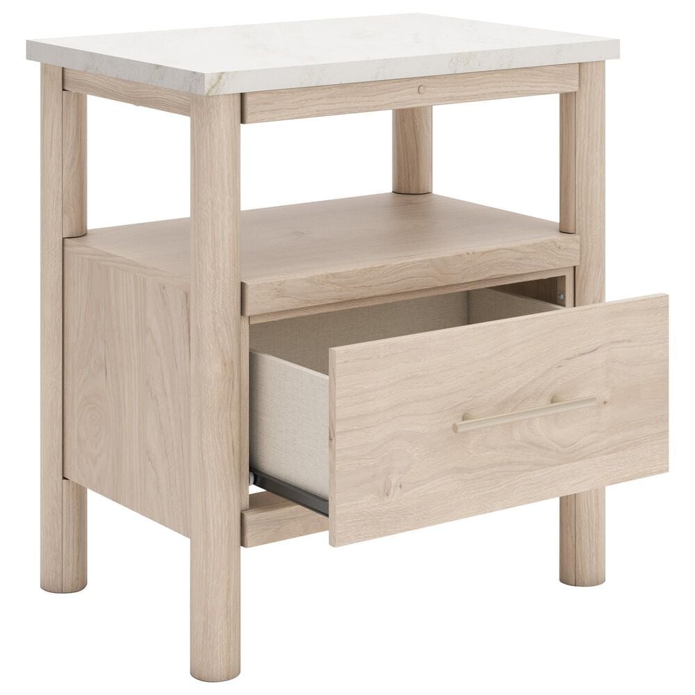 Ashley Cadmori Full Platform Bed and Nightstand, , large