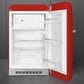 SMEG 4.48 Cu. Ft. Freestanding Compact Refrigerator with Right Hinge in Red, , large
