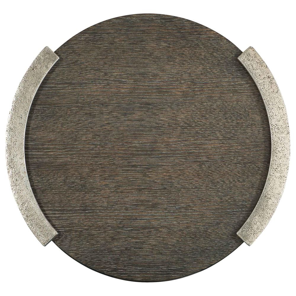 Bernhardt Gainsford End Table in Weathered Charcoal and Graphite, , large