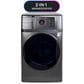 GE Profile 4.8 Cu. Ft. Ultra Fast Combo Washer/Dryer with Heat Pump In Slate, , large