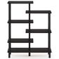 HOMLUX 6-Tier Accent Display Rack in Espresso and Black, , large