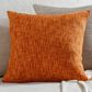 Surya Lizeth 20" Square Throw Pillow in Copper, Camel, Brown and Desert Tan, , large