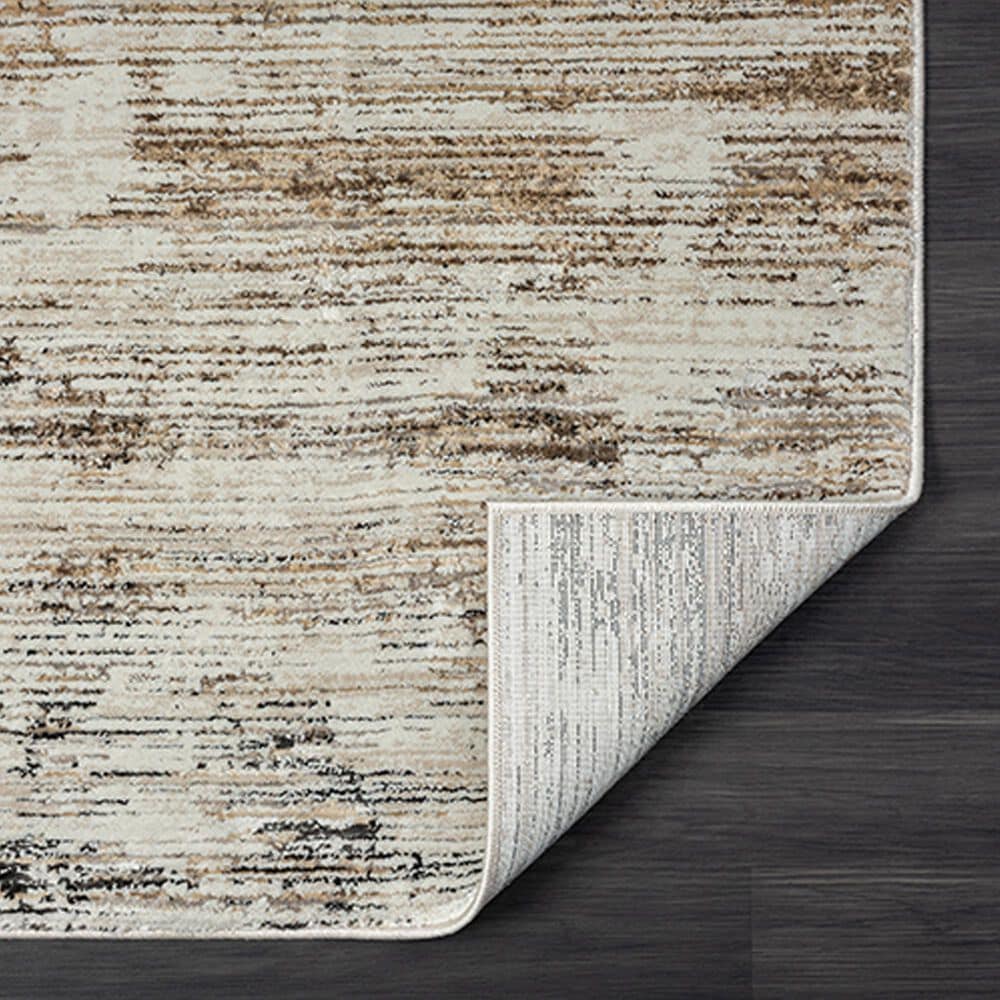 L&amp;R Resources Brisbane Striped Gray and Multicolor 10&#39; x 13&#39;10&quot; Area Rug, , large