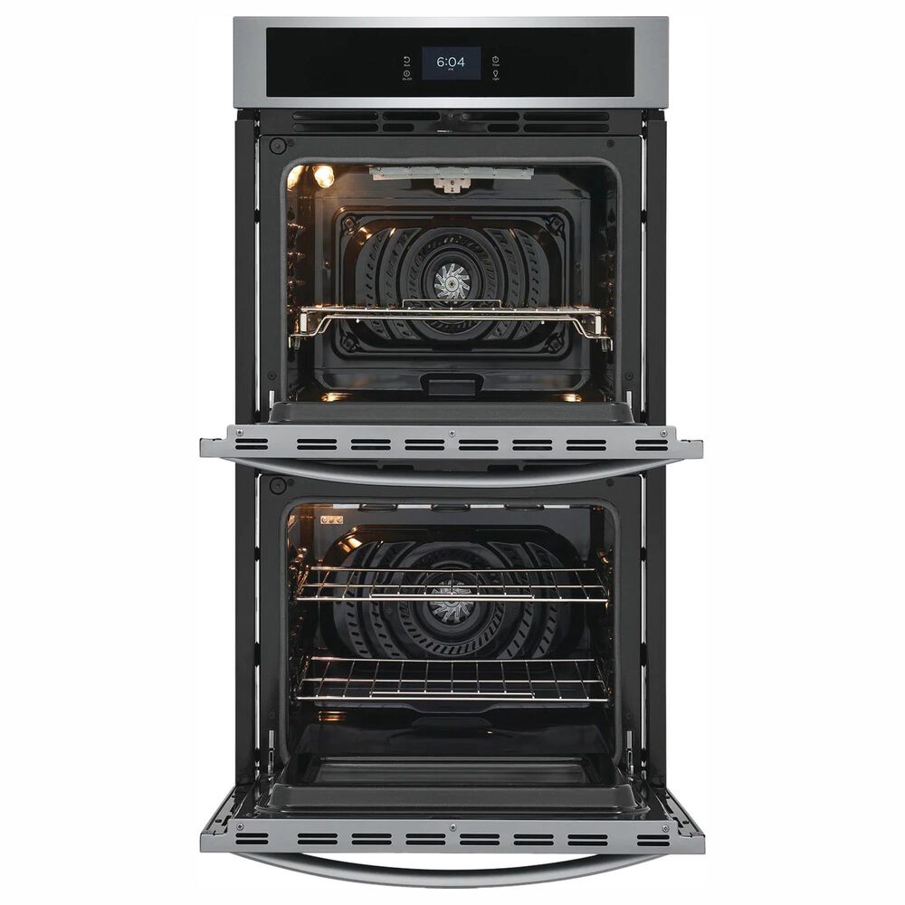 Frigidaire 27&quot; Double Electric Wall Oven with Fan Convection in Stainless Steel, , large