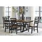 Ashley Wildenauer Dining Chair Set of 2 in Brown and Black, , large