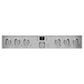 Cafe 6.2 Cu. Ft. Freestanding Natural Gas Range in Stainless Steel and Brushed Stainless, , large