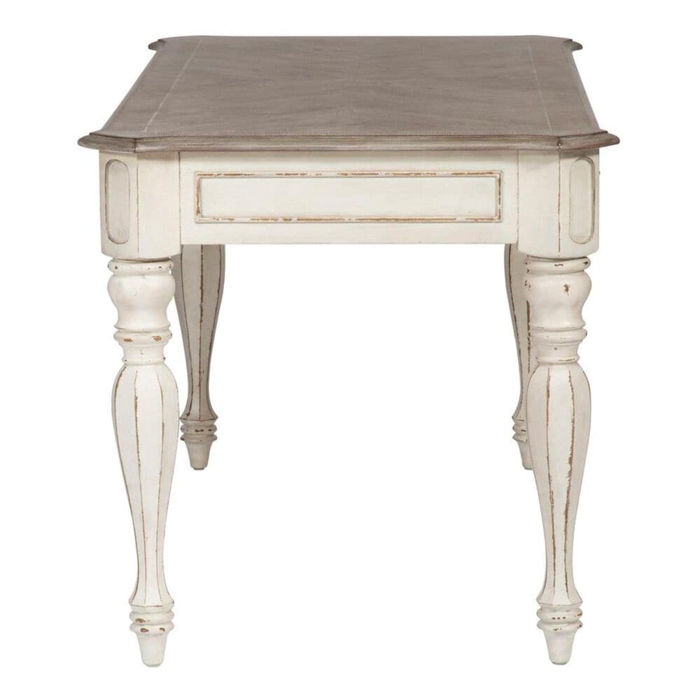 Belle Furnishings Magnolia Manor Writing Desk in Antique White, , large