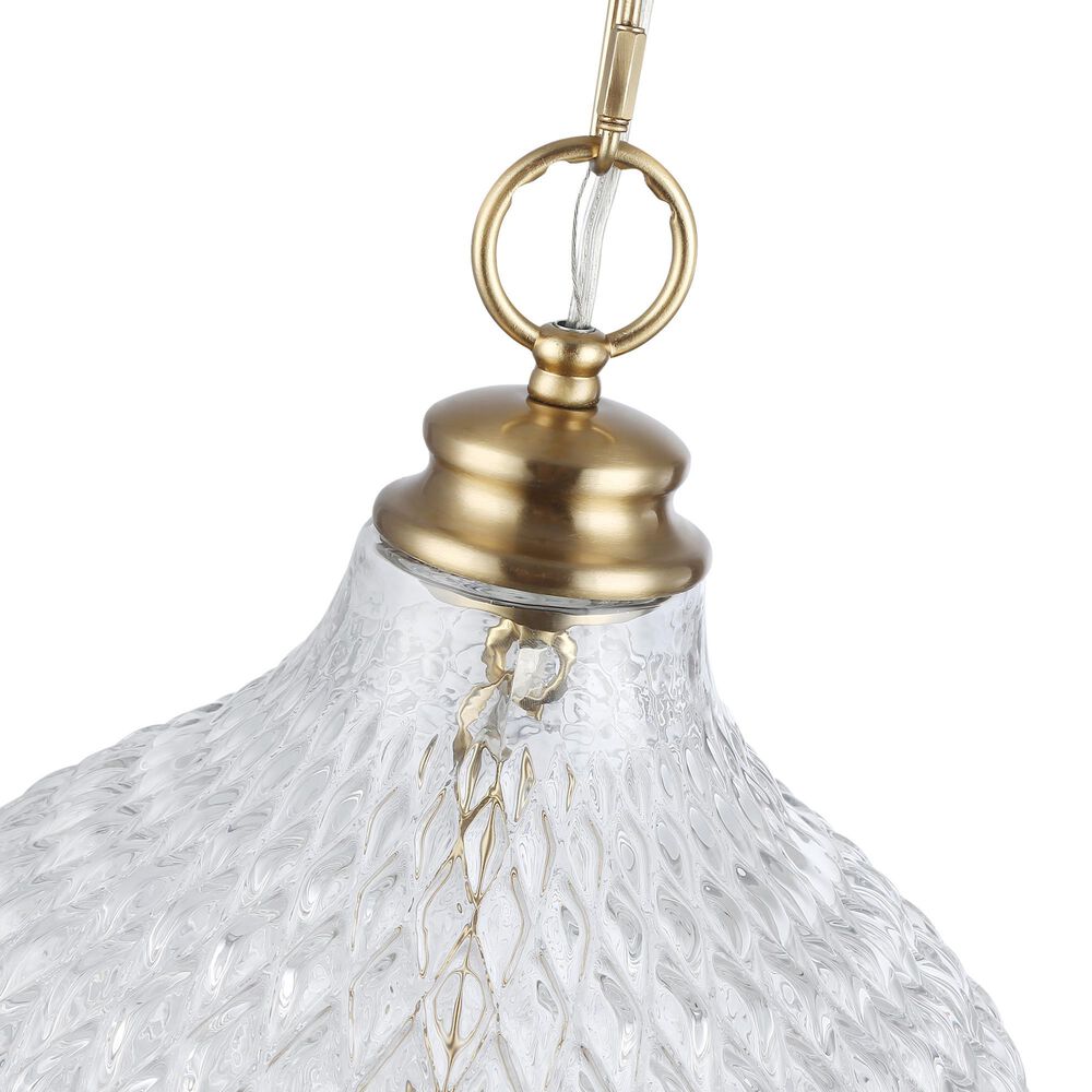 Golden Lighting Adeline 3-Light Pendant in Modern Brushed Gold, , large