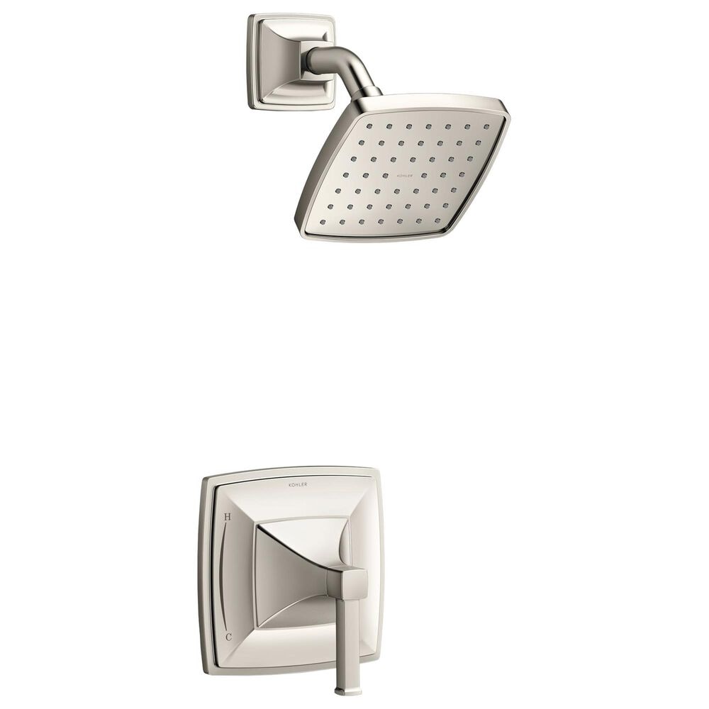 Kohler Riff Rite-Temp Shower Faucet Trim Kit in Vibrant Polished Nickel, , large