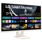 LG 27" FHD IPS Smart Monitor with WebOS in White, , large
