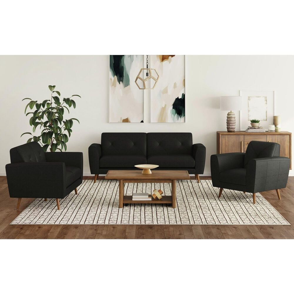 Mayberry Hill Sonata Accent Chair in Ling Dian Black, , large