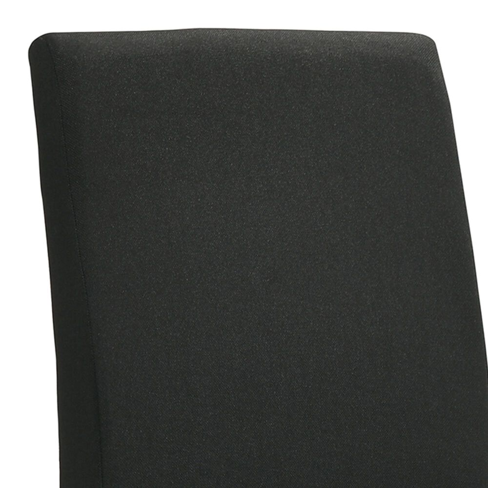 Crown Mark Resia Side Chair in Black, , large