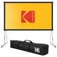 Kodak 150 Projector Screen with Stand - Fast Fold Front Projection Screen with Tripod & Case, , large