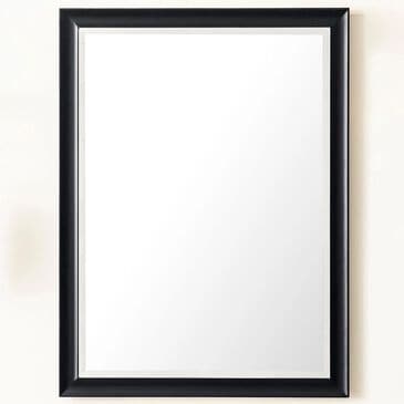 James Martin Vanities Glenbrooke 30" Rectangular Mirror in Black Onyx, , large