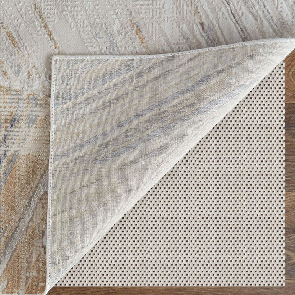 Feizy Laina 4&#39; x 6&#39; Gray and Beige Area Rug, , large