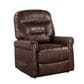 Steve Silver Ottawa Power Lift Recliner with Heat and Massage in Walnut, , large