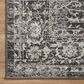 Loloi II Odette 6"7" x 9"6" Charcoal and Silver Area Rug, , large