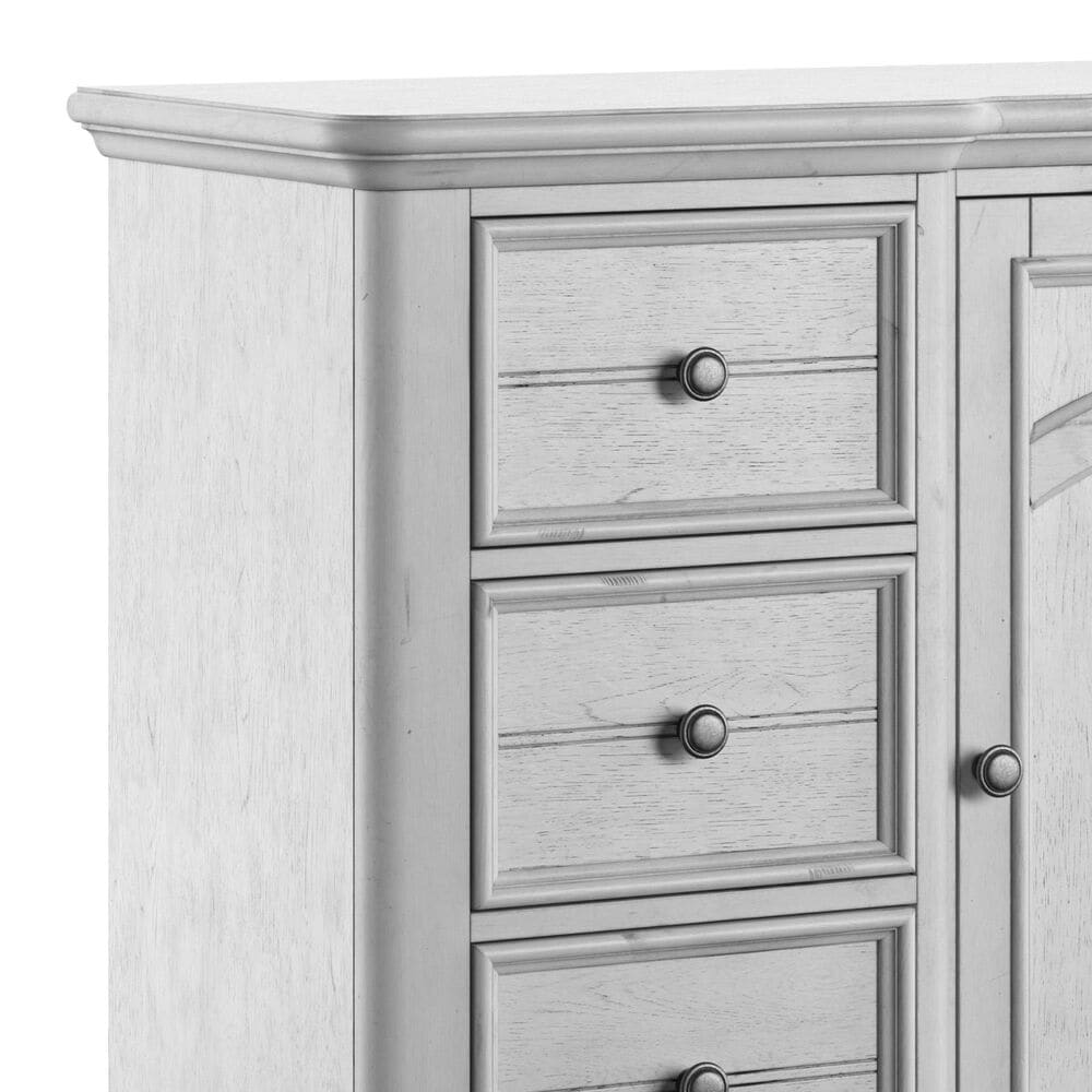 Emerald Home Furnishings New Haven 12-Drawer Chest in Oyster Shell, , large