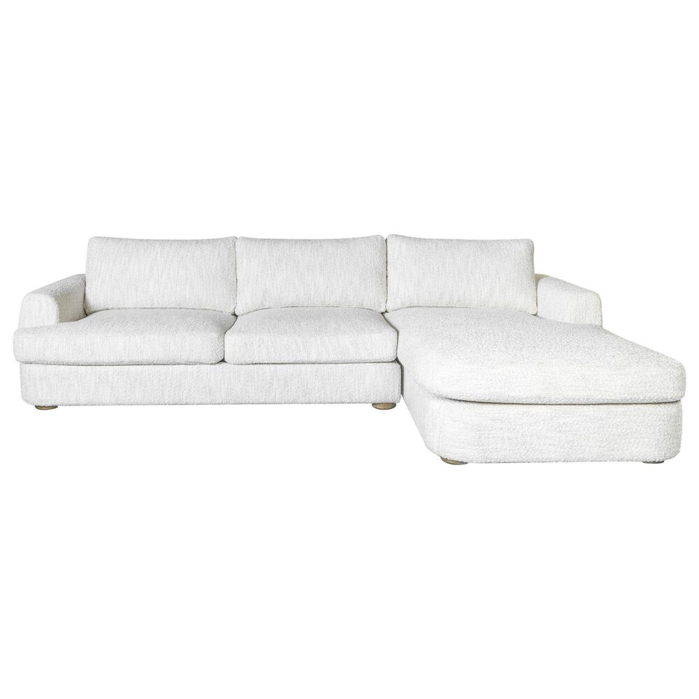 Blue River Reid 2-Piece Right Facing Sectional Sofa in Snow Fleck, , large
