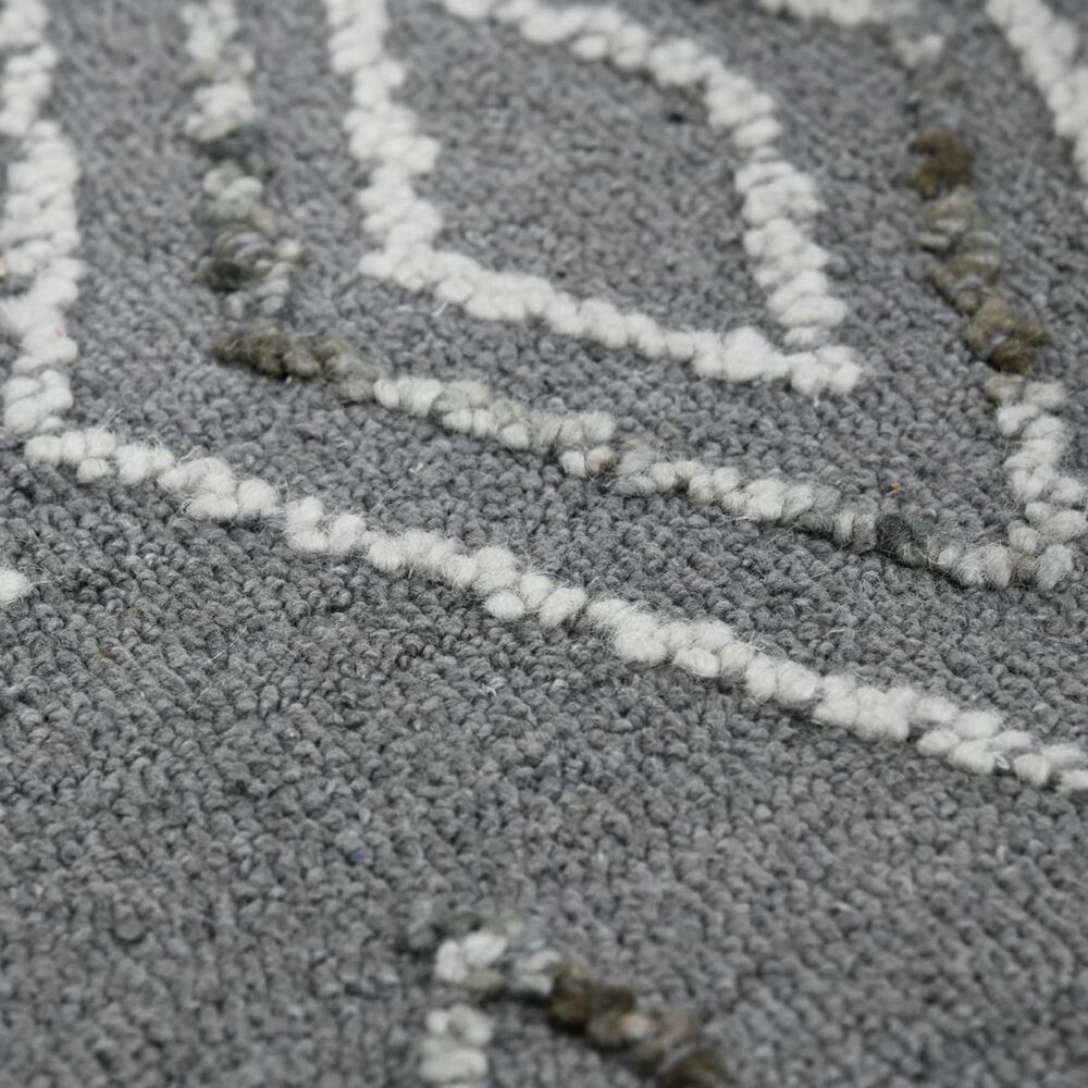 Amer Rugs Berlin BER-8  2&#39; x 3&#39; Dark Gray Area Rug, , large