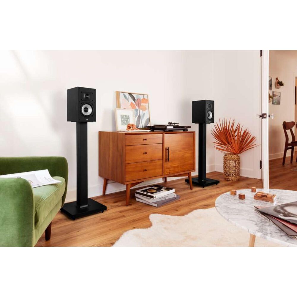 Polk Audio Bookshelf Speaker in Black &#40;Pair&#41;, , large