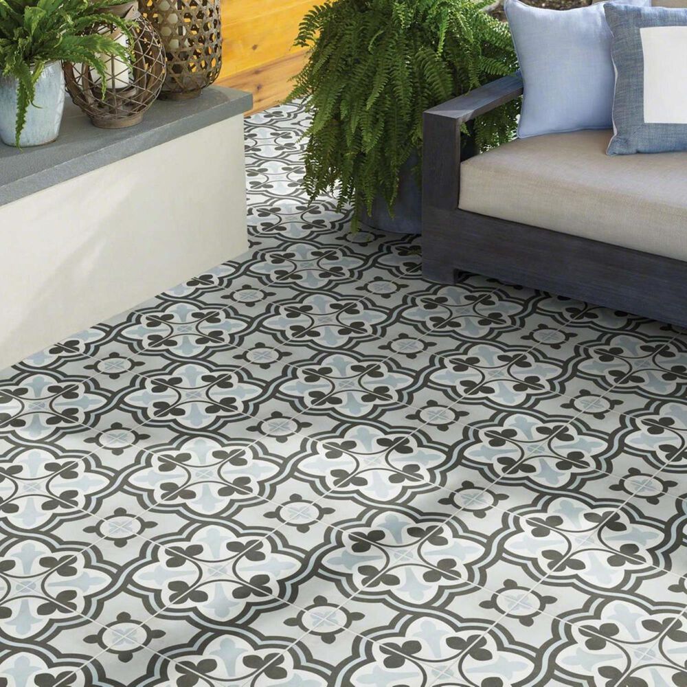 Shaw Revival Aurora Agate 8&quot; x 8&quot; Porcelain Tile, , large