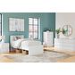 Ashley Onita Twin Platform Bed in White, , large