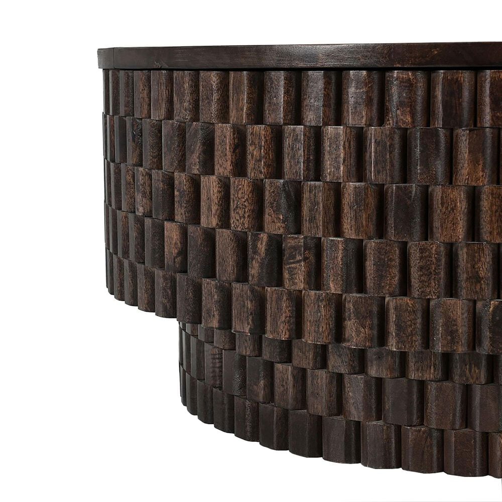 Classic Home Norwood Coffee Table in Brown, , large