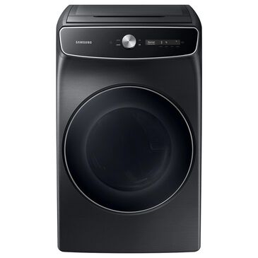 Samsung 7.5 Cu. Ft. Smart Dial Gas Dryer with FlexDry in Brushed Black, , large