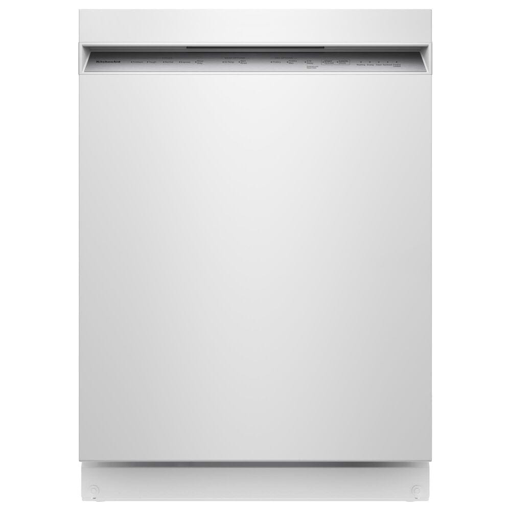 KitchenAid 24" Third Level Utensil Rack Dishwasher with 30+ Total Wash Jets and Pocket Handle in Black, , large