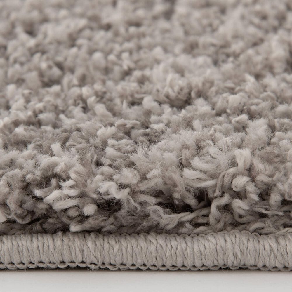 Central Oriental Geneva Shag 5&#39; x 7&#39; Zinc Area Rug, , large