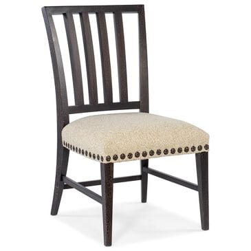 Hooker Furniture Big Sky Upholstered Side Chair in Charred Timber, , large