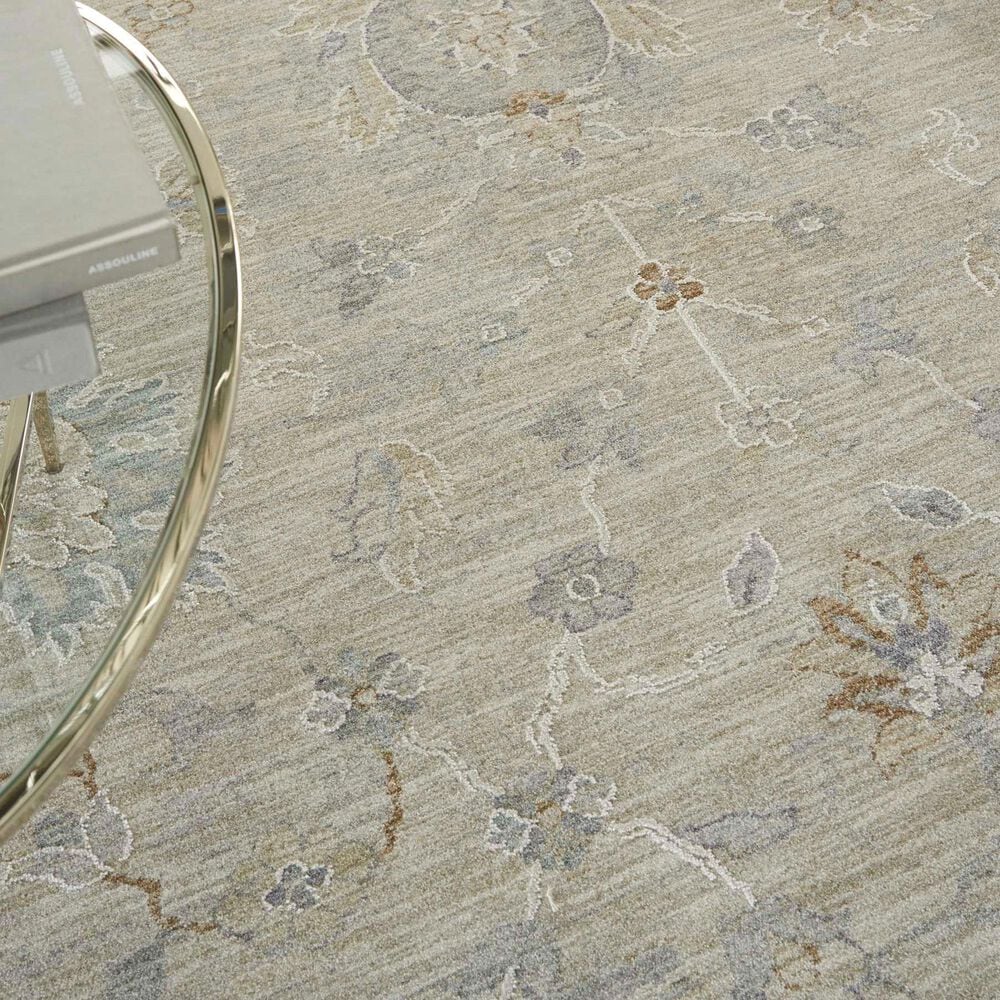 Nourison Infinite 9&#39;3&quot; x 12&#39;7&quot; Light Grey Area Rug, , large