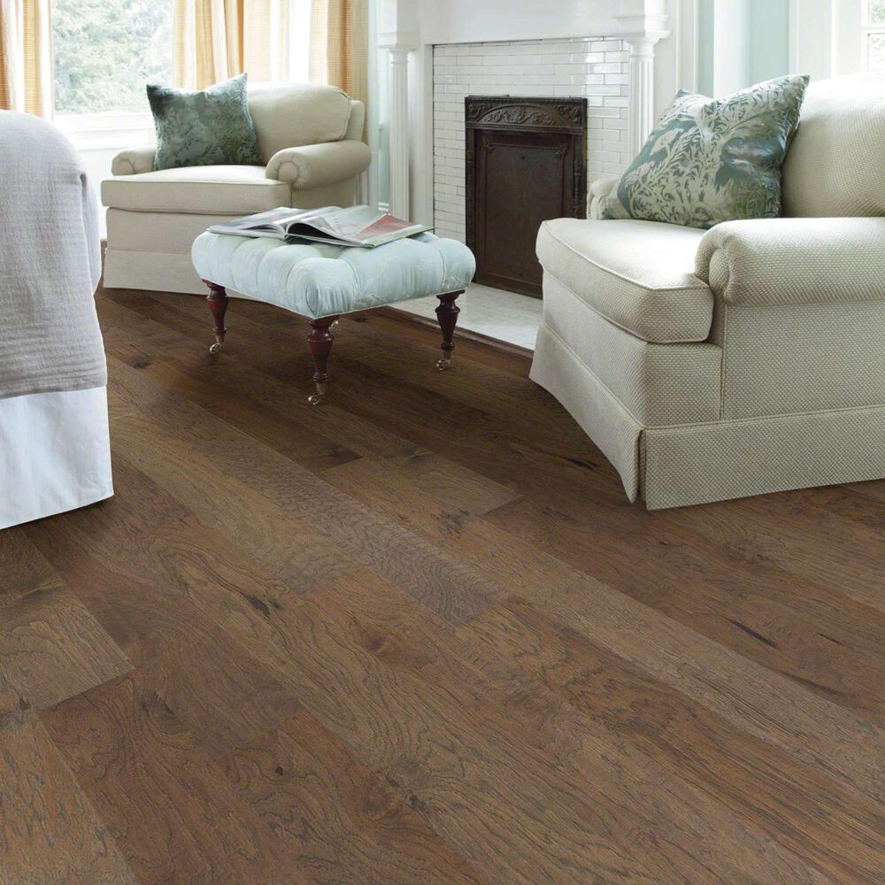 Shaw Epic Plus Riverstone 6 3/8&quot; Mesquite Hickory Hardwood, , large