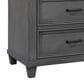Riva Ridge Caraway 2-Drawer Traditional Nightstand in Slate Gray, , large