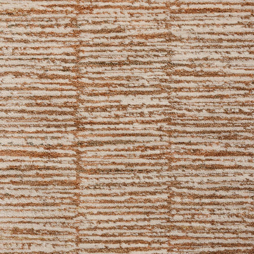 Loloi Nellie Terracotta and Ivory 3&#39;11&quot; x 5&#39;7&quot; Area Rug, , large
