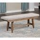 Steve Silver Riverdale Bench in Driftwood, , large