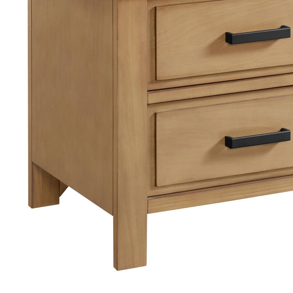 Oxford Baby Mystic 2-Drawer Nightstand in Honey, , large