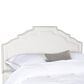 Safavieh Alexia Full Nailhead Headboard in White, , large