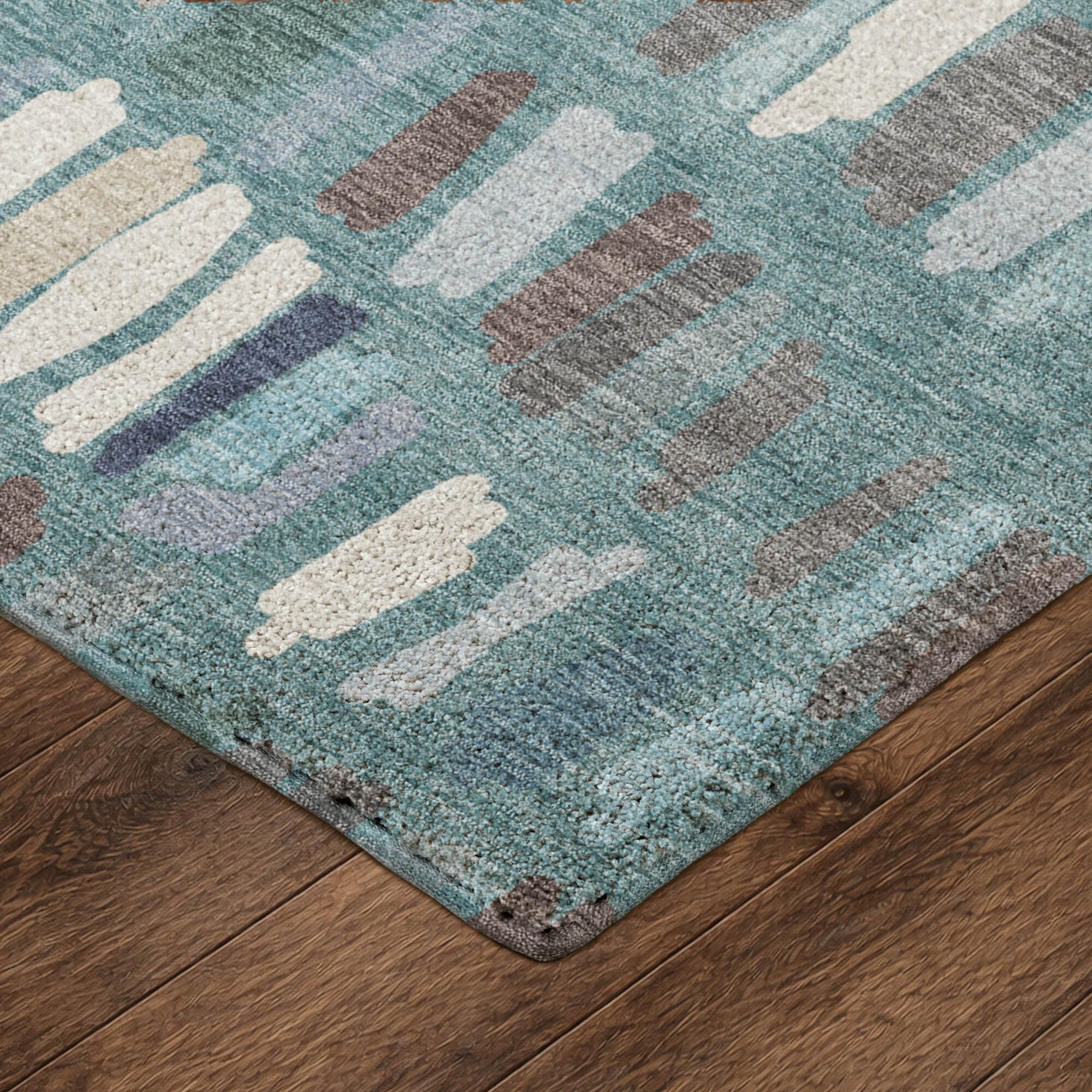 Dalyn Rug Company Kenner KN5 Teal 6'6