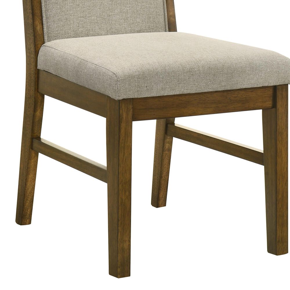 Crown Mark Hollister Dining Side Chair in Dark Brown, , large