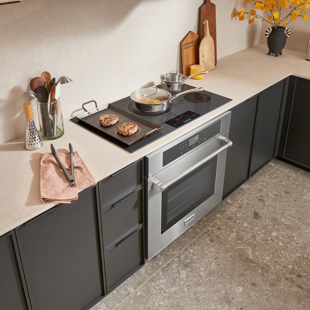 Thor Kitchen 36&quot; Professional Electric Cooktop in Black, , large