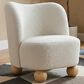 Furniture of America Velra Accent Chair in White, , large