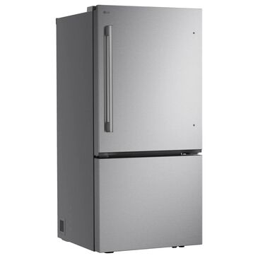LG 26 Cu. Ft. Bottom Freezer Refrigerator in Stainless Steel, , large